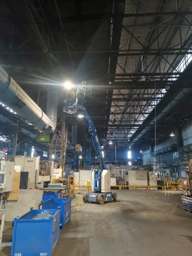 Inteligentne oświetlenie przemysłowe