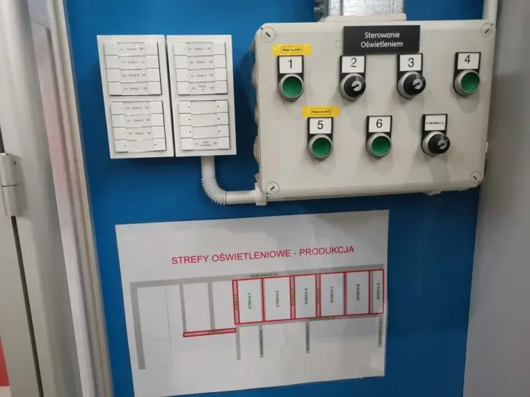 Inteligentne oświetlenie realizacja